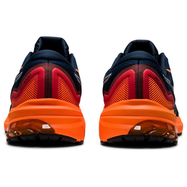 Asics Men's GT-1000 11 - French Blue/Shocking Orange - Image 5