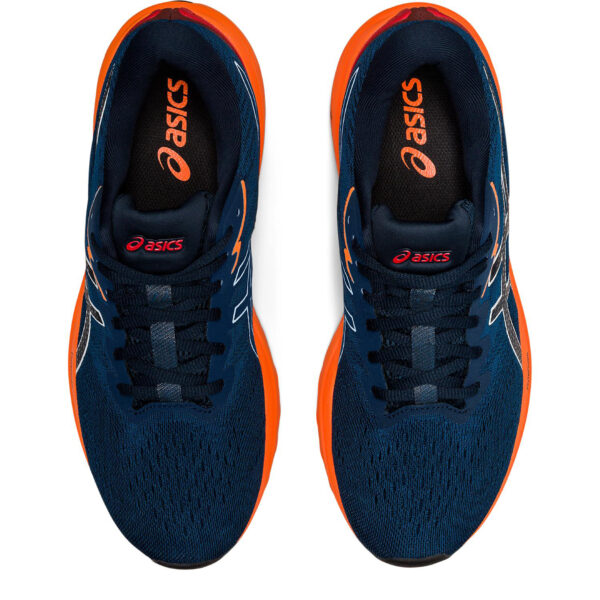 Asics Men's GT-1000 11 - French Blue/Shocking Orange - Image 6