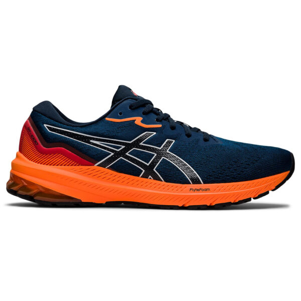 Asics Men's GT-1000 11 - French Blue/Shocking Orange