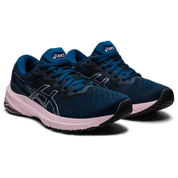 Asics Women's GT-1000 11 - Mako Blue/Barely Rose - Image 3