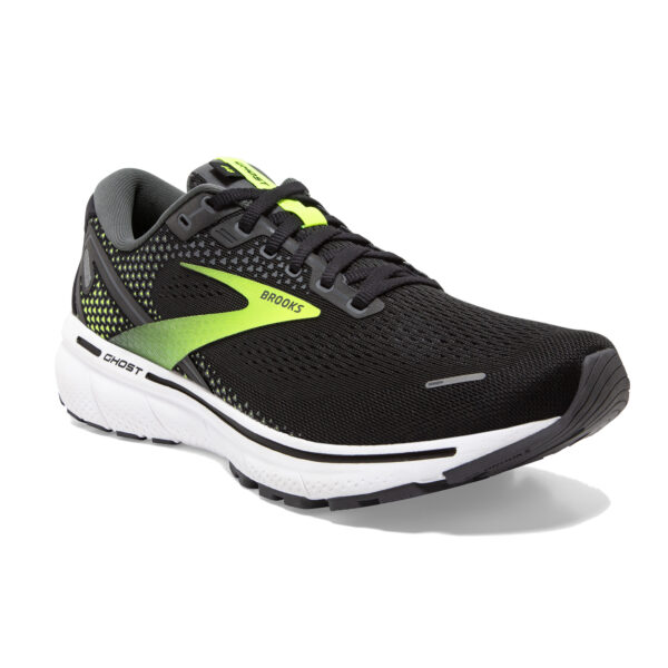 Brooks Men's Ghost 14 - Black/Pearl/Nightlife - Image 3