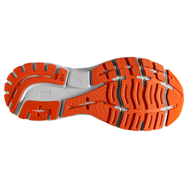 Brooks Men's Ghost 14 - Titan/Teal/Flame - Image 6