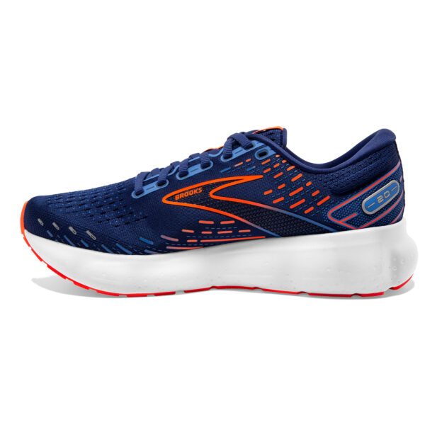 Brooks Men's Glycerin 20 - Blue Depths/Palace Blue/Orange - Image 2