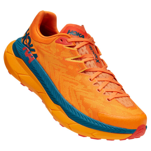 Hoka Men's Tecton X - Persimmon Orange/ Radiant Yellow - Image 3