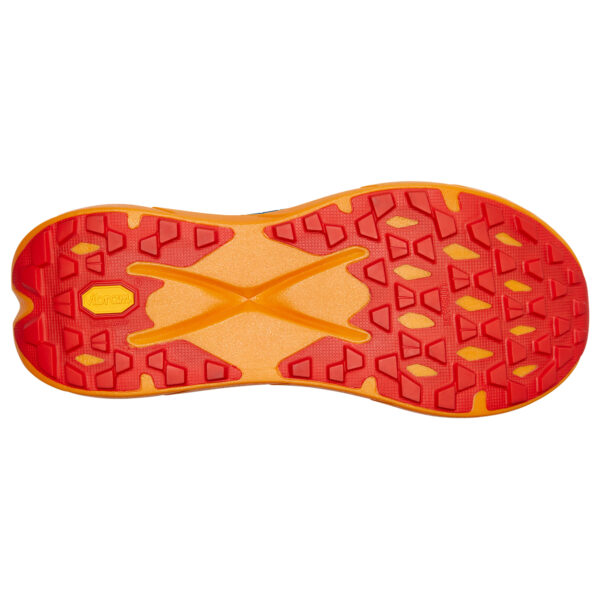 Hoka Men's Tecton X - Persimmon Orange/ Radiant Yellow - Image 8