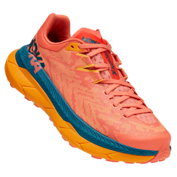 Hoka Women's Tecton X - Camellia/Blue Coral - Image 3