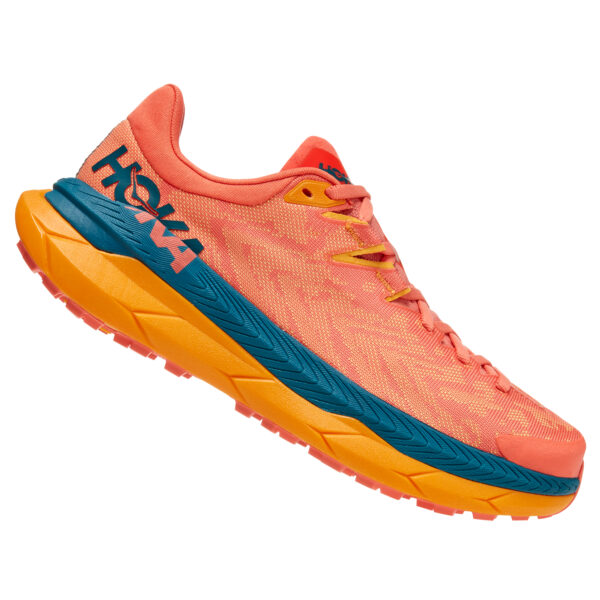 Hoka Women's Tecton X - Camellia/Blue Coral - Image 4