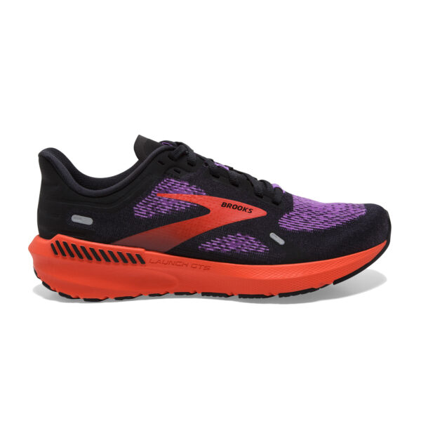 Brooks Women's Launch GTS 9 - Black/Bellflower/Fiesta