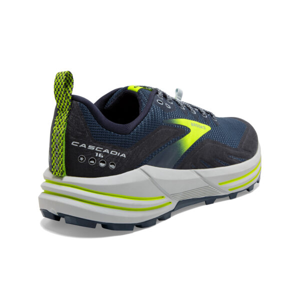 Brooks Men's Cascadia 16 - Titan/Peacoat/Nightlife - Image 4
