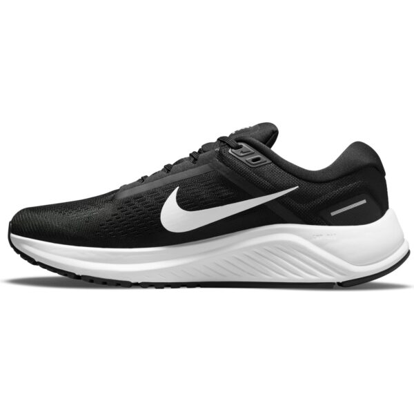 Nike Men's Air Zoom Structure 24 - Black/White - Image 2