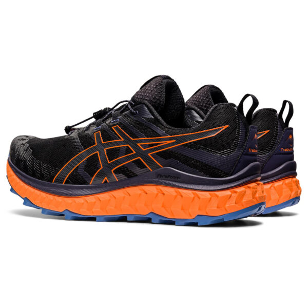 Asics Men's Trabuco Max - Black/Shocking Orange - Image 4