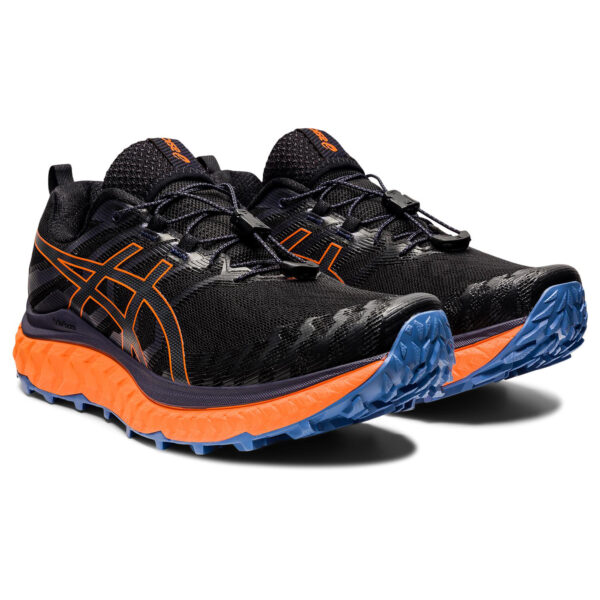 Asics Men's Trabuco Max - Black/Shocking Orange - Image 3