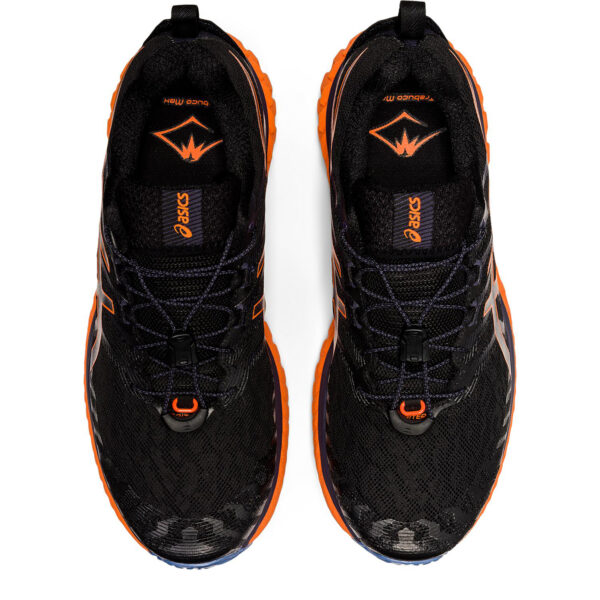 Asics Men's Trabuco Max - Black/Shocking Orange - Image 6