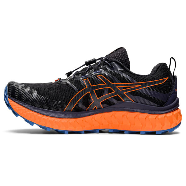 Asics Men's Trabuco Max - Black/Shocking Orange - Image 2