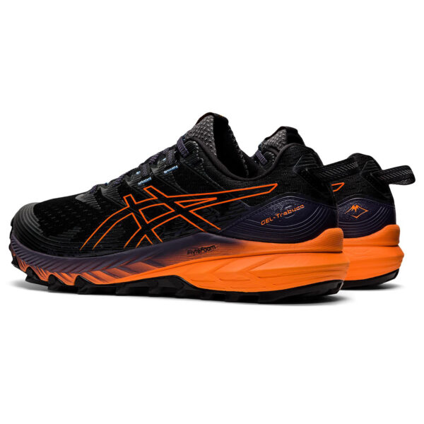 Asics Men's Gel-Trabuco 10 - Black/Shocking Orange - Image 4