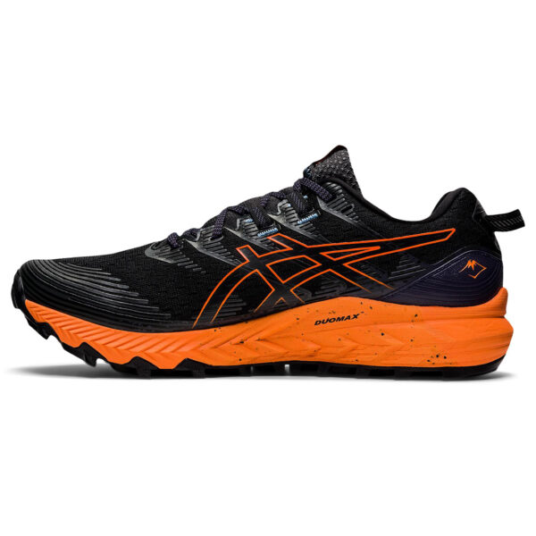 Asics Men's Gel-Trabuco 10 - Black/Shocking Orange - Image 2