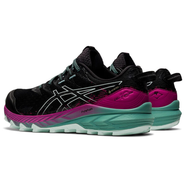 Asics Women's Gel-Trabuco 10 GTX - Black/Soothing Sea - Image 4