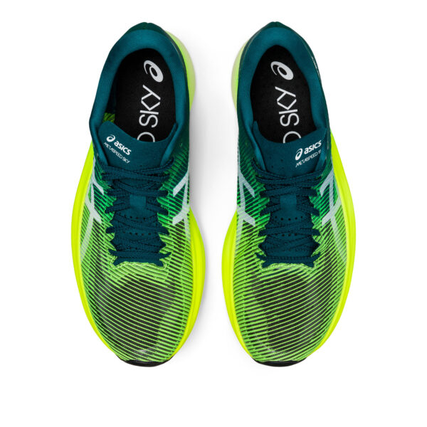 Asics Metaspeed Sky+ - Velvet Pine/Safety Yellow - Image 5