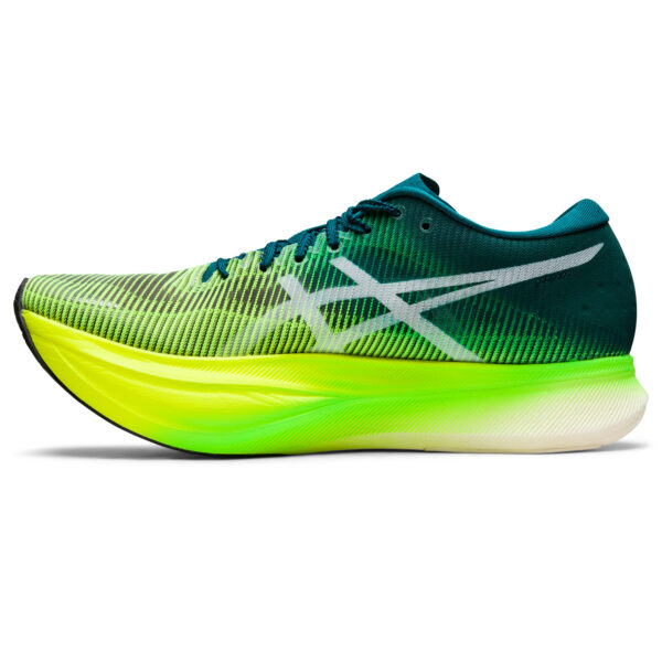 Asics Metaspeed Sky+ - Velvet Pine/Safety Yellow - Image 2