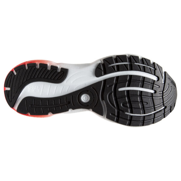 Brooks Men's Glycerin 20 - Black/Blackened Pearl/Fiery Red - Image 6