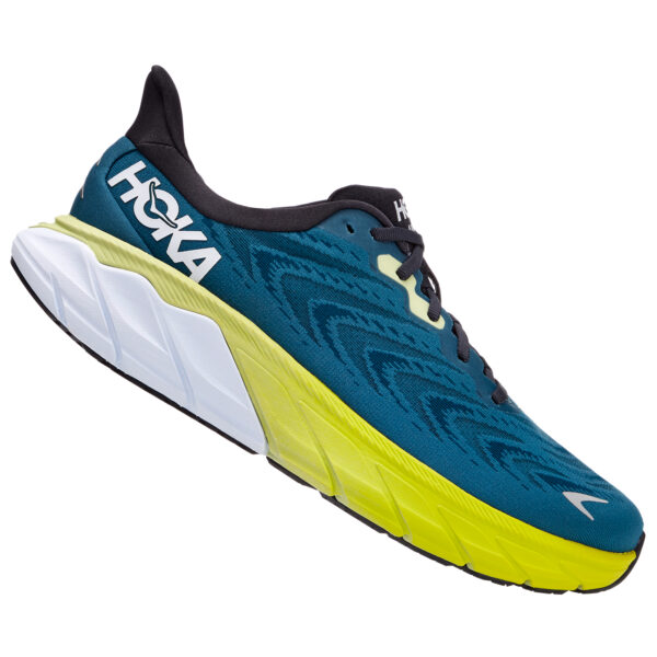 Hoka Men's Arahi 6 - Blue Graphite/Blue Coral - Image 3