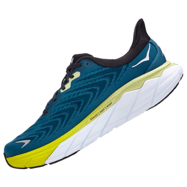 Hoka Men's Arahi 6 - Blue Graphite/Blue Coral - Image 5