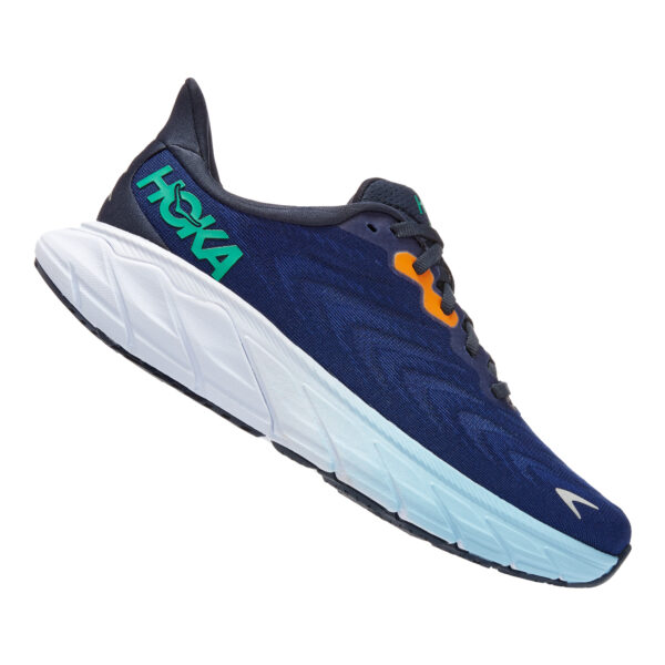 Hoka Women's Arahi 6 - Outer Space/Bellwether Blue - Image 3