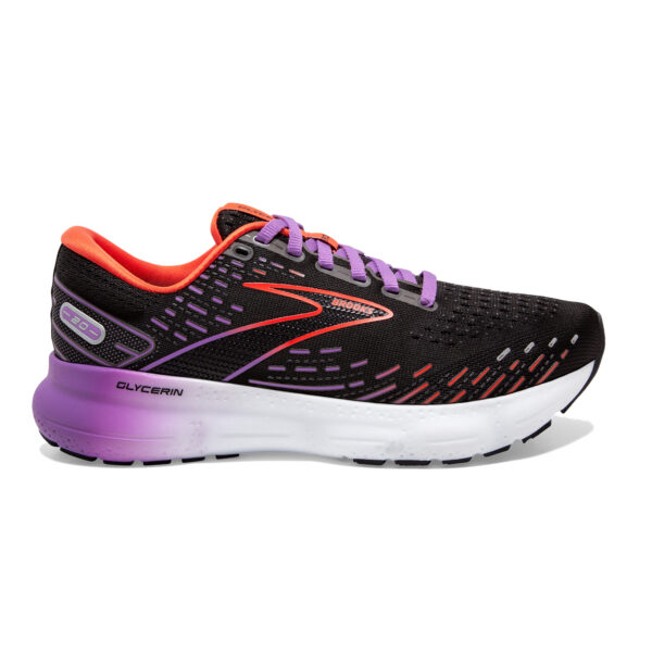 Brooks Women's Glycerin 20 - Black/Bellflower/Fiesta