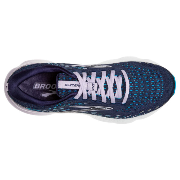 Brooks Women's Glycerin 20 - Peacoat/Ocean/Pastel Lilac - Image 5