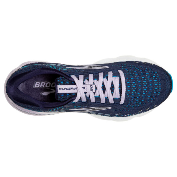Brooks Women's Glycerin GTS 20 - Peacoat/Ocean/Pastel Lilac - Image 5