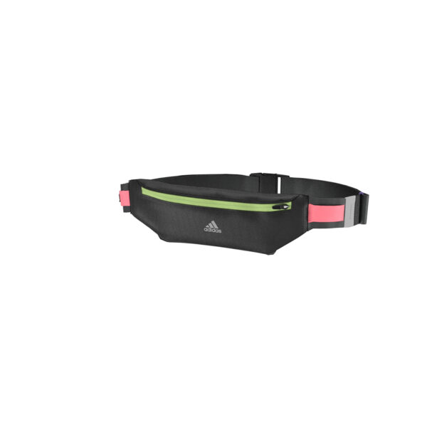 adidas Run Belt - Black/Pulse Lime/Reflective Silver - Image 6