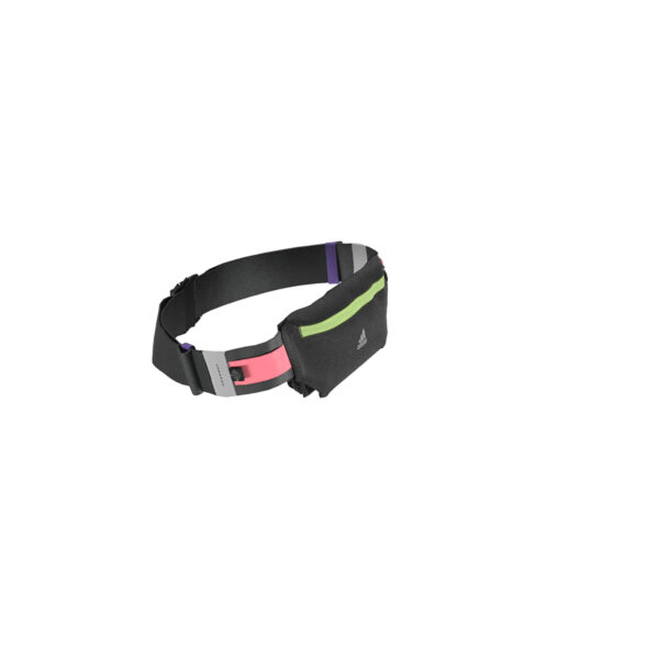 adidas Run Belt - Black/Pulse Lime/Reflective Silver - Image 8