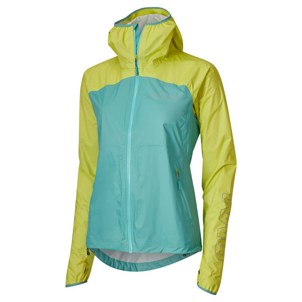 OMM Women's Halo+ Jacket - Aqua/Yellow - Image 3