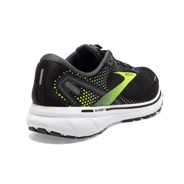 Brooks Men's Ghost 14 Wide - Black/Pearl/Nightlife - Image 4