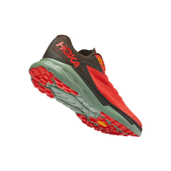 Hoka Men's Zinal - Fiesta/Black Olive - Image 4