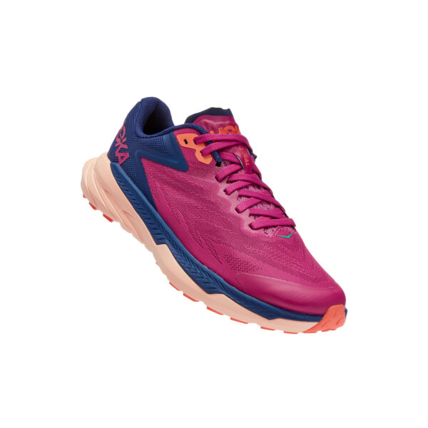 Hoka Women's Zinal - Festival Fuchsia/Bellwether Blue - Image 2
