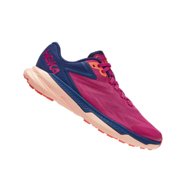Hoka Women's Zinal - Festival Fuchsia/Bellwether Blue - Image 3