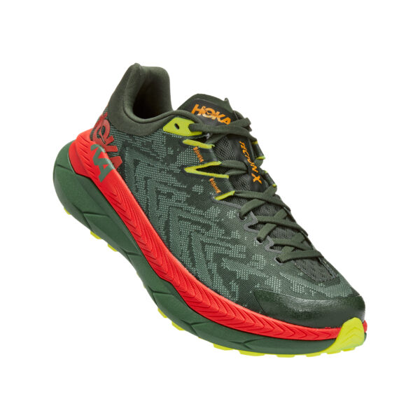 Hoka Men's Tecton X - Thyme/Fiesta - Image 3