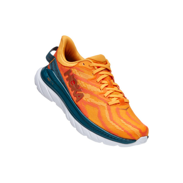 Hoka Men's Mach Supersonic - Radiant Yellow/Camellia - Image 2
