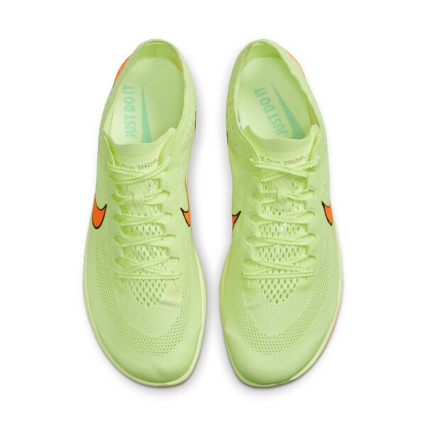 Nike Unisex ZoomX Dragonfly - Barely Volt/Hyper Orange/Dynamic Turq - Image 5