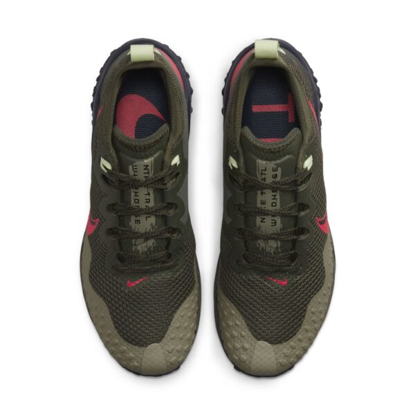 Nike Men's Wildhorse 7 - Cargo Khaki/Siren Red/Matte Olive - Image 5