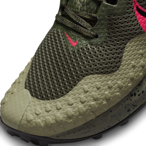 Nike Men's Wildhorse 7 - Cargo Khaki/Siren Red/Matte Olive - Image 7