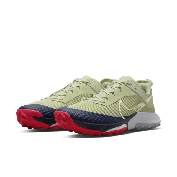 Nike Men's Air Zoom Terra Kiger 8 - Olive Aura/Citron Tint/Light Bone - Image 4