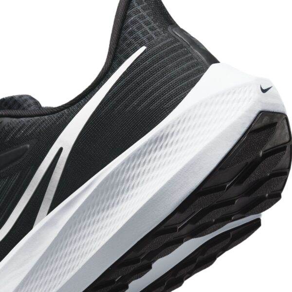 Nike Men's Air Zoom Pegasus 39 - Black/White/Dk Smoke Grey - Image 8