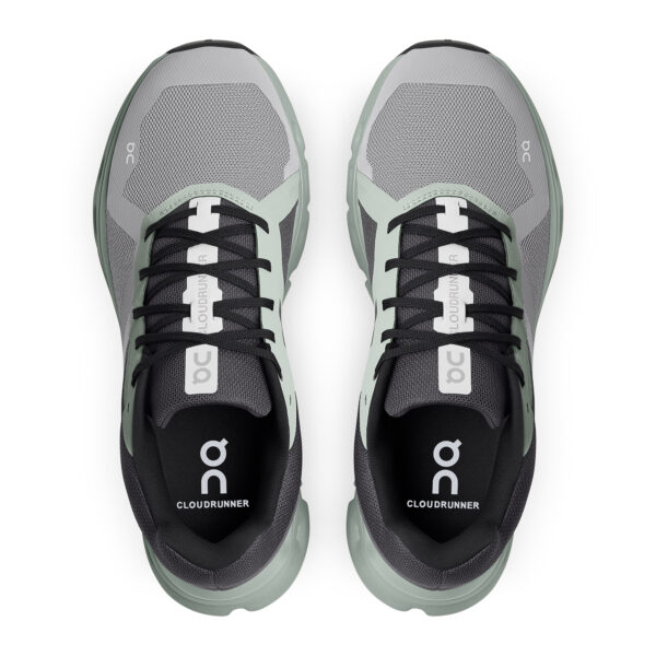 On Running Men's Cloudrunner - Alloy/Moss - Image 4