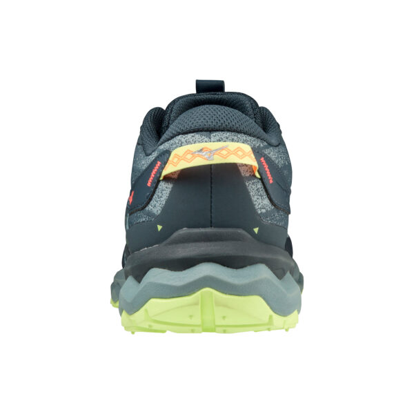 Mizuno Men's Wave Daichi 7 - Orion Blue/Misty Blue/Neo Lime - Image 3