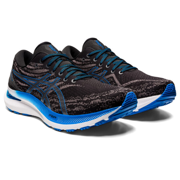 Asics Men's Gel-Kayano 29 - Black/Electric Blue - Image 3