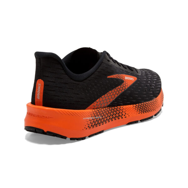 Brooks Men's Hyperion Tempo - Black/Flame/Grey - Image 4