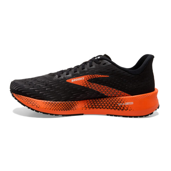 Brooks Men's Hyperion Tempo - Black/Flame/Grey - Image 2