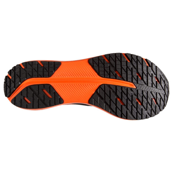 Brooks Men's Hyperion Tempo - Black/Flame/Grey - Image 6